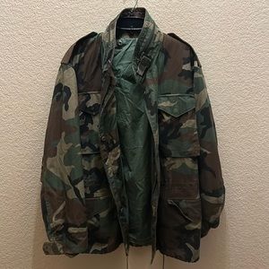 M65 field jacket camo men’s medium